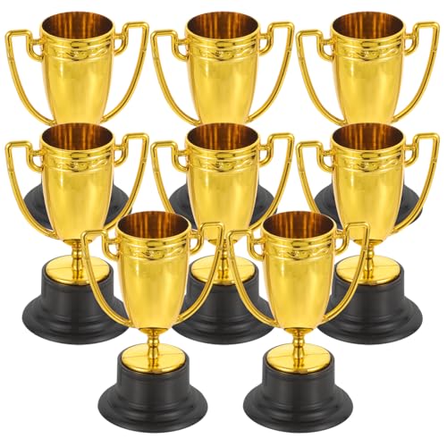 OFFIGAM 8 Stück Teiliges Mini Trophäen für Hochwertige Pokale aus Kunststoff für Sportveranstaltungen und Partys Belohnung Dekorativ und Ansprechend Wiederverwendbar OFFIGAM 8 Stück Teiliges Mini Trophäen für Hochwertige Pokale aus Kunststoff für Sportveranstaltungen und Partys Belohnung Dekorativ und Ansprechend Wiederverwendbar von OFFIGAM