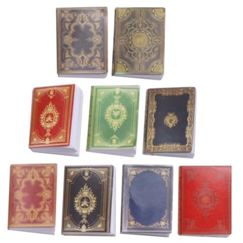 OFFIGAM 9 Stück Puppenhaus Bücher Spielspielzeug Vorgeben Kleine Spielzeugbücher Miniatur-buchmodell Minibücher Für Miniatur-bücher- Mini-bücher-Ornamente Bücherset Papierstau OFFIGAM 9 Stück Puppenhaus Bücher Spielspielzeug Vorgeben Kleine Spielzeugbücher Miniatur-buchmodell Minibücher Für Miniatur-bücher- Mini-bücher-Ornamente Bücherset Papierstau von OFFIGAM