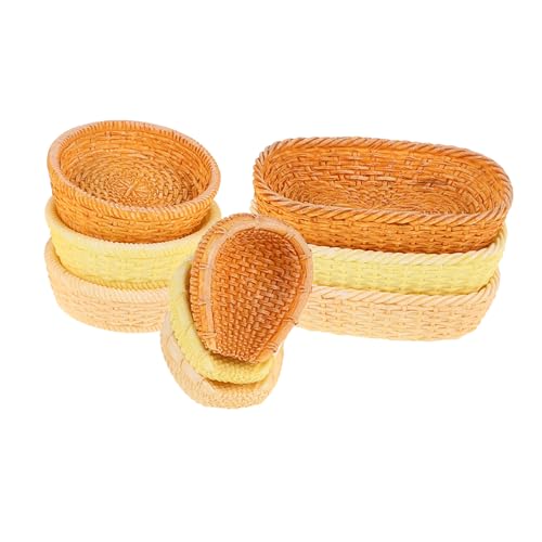 OFFIGAM 9 Stück Teiliges Weidenkorb für Puppenhaus Kreative für DIY Projekte und Zubehör für Miniaturspielzeug und Detailreich OFFIGAM 9 Stück Teiliges Weidenkorb für Puppenhaus Kreative für DIY Projekte und Zubehör für Miniaturspielzeug und Detailreich von OFFIGAM
