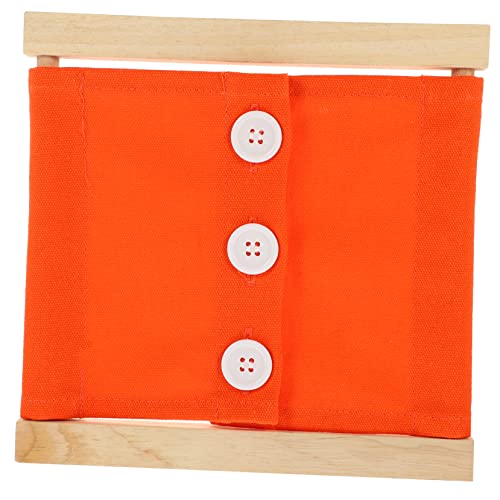 OFFIGAM Pädagogisches Krawattenspielzeug Für Jungen Und Mädchen Anziehübungen Busy Board Für Die Vorschule Kindergartenspielzeug Sensorisches Kleinkindspielzeug von OFFIGAM