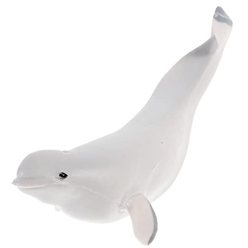 OFFIGAM Beluga Wal Figurine Realistisches Tiermodell für Hochwertiges Dekorationsspielzeug für Schlafzimmer und Aquarien Leuchtende Farben und Lebendige Haltungen OFFIGAM Beluga Wal Figurine Realistisches Tiermodell für Hochwertiges Dekorationsspielzeug für Schlafzimmer und Aquarien Leuchtende Farben und Lebendige Haltungen von OFFIGAM