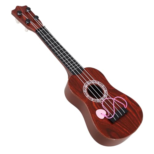 OFFIGAM Bildungspädagogische Ukulele für Mini Gitarre aus Sicherem Plastik für Kleinkinder und Anfänger Fördert Musikalische Früherziehung Rot Braun mit Handtragetasche OFFIGAM Bildungspädagogische Ukulele für Mini Gitarre aus Sicherem Plastik für Kleinkinder und Anfänger Fördert Musikalische Früherziehung Rot Braun mit Handtragetasche von OFFIGAM
