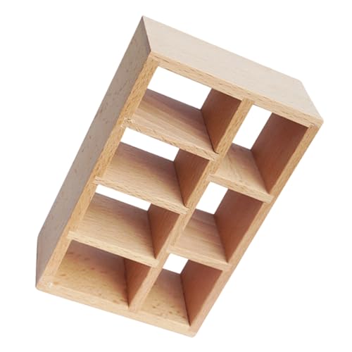 OFFIGAM Bücherregal für Puppenhaus Tiny Display Möbel Handgefertigtes Möbelstück für Kinderzimmer Wohnzimmer und Kreative Szenen OFFIGAM Bücherregal für Puppenhaus Tiny Display Möbel Handgefertigtes Möbelstück für Kinderzimmer Wohnzimmer und Kreative Szenen von OFFIGAM