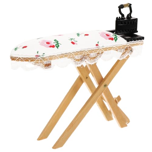 OFFIGAM Bügelbrett für Puppenhaus Dekorative Accessoires für Miniaturwelten für DIY Projekte und Mikro Landschaften Realistische Designs Bunten Farben OFFIGAM Bügelbrett für Puppenhaus Dekorative Accessoires für Miniaturwelten für DIY Projekte und Mikro Landschaften Realistische Designs Bunten Farben von OFFIGAM