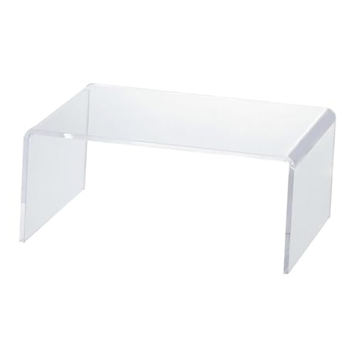 OFFIGAM Couchtisch-Modell Puppenhausverzierungen Mini-tischdekoration Kleines Hausdekor Mini-hausschmuck Kleines Hauszubehör Zubehör Für Puppenhäuser Mini-hausbedarf Plastik Transparent von OFFIGAM
