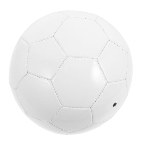 OFFIGAM DIY Fußball für Kreative Bastelprojekte Weißer Leerer Fußball zum Bemalen und Gestalten für Eltern um Spaß zu Haben PVC für Unvergessliche Aktivitäten Ball für Kunst und Spiele von OFFIGAM