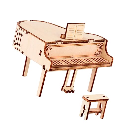 OFFIGAM DIY Klavier Musikbox Puzzle für Handgefertigtes Holzspielzeug Einfach Zusammenzubauen als zu Weihnachten oder Geburtstag von OFFIGAM