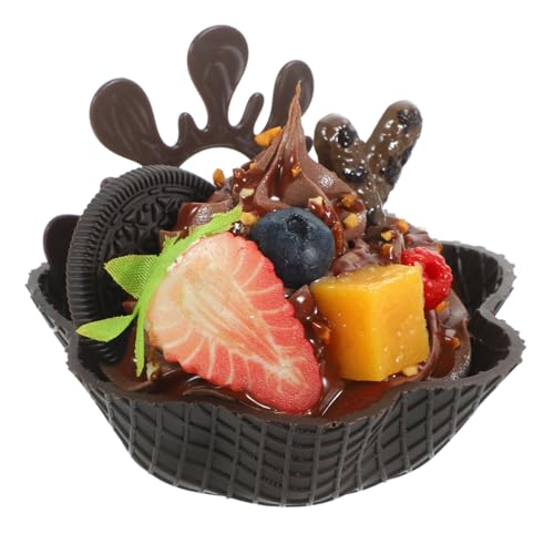 OFFIGAM Künstliches Eiscreme Modell Aus Realistisches Dessert Display Für Zuhause Und Geschäfte Dekoratives Accessoire Für Feiern Und Fotografie Lustiger Eiscreme Waffle Cone Mit OFFIGAM Künstliches Eiscreme Modell Aus Realistisches Dessert Display Für Zuhause Und Geschäfte Dekoratives Accessoire Für Feiern Und Fotografie Lustiger Eiscreme Waffle Cone Mit von OFFIGAM