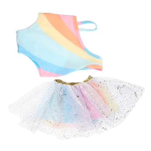 OFFIGAM Fashion Dolls Rock Tutu Regenbogen Mehrfarbiges Ballett-Partykleid Für Kleinkinder Und Kinder Für Geburtstage, Feiertage Und Besondere Anlässe OFFIGAM Fashion Dolls Rock Tutu Regenbogen Mehrfarbiges Ballett-Partykleid Für Kleinkinder Und Kinder Für Geburtstage, Feiertage Und Besondere Anlässe von OFFIGAM