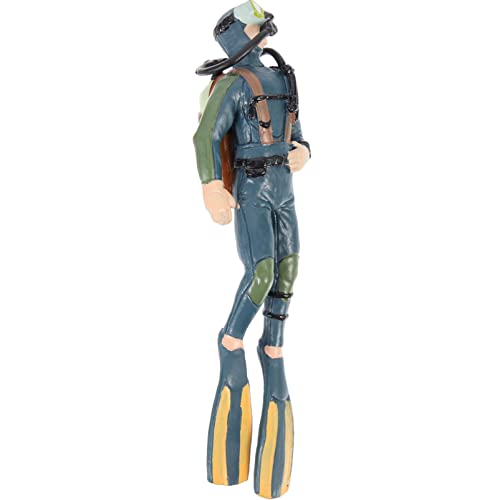 OFFIGAM Fischtank Dekoration Taucher Figur aus Lebensechte Aquarium Ornament für Süß und Stabil und Langlebig für Aquarien und Fischverstecke OFFIGAM Fischtank Dekoration Taucher Figur aus Lebensechte Aquarium Ornament für Süß und Stabil und Langlebig für Aquarien und Fischverstecke von OFFIGAM