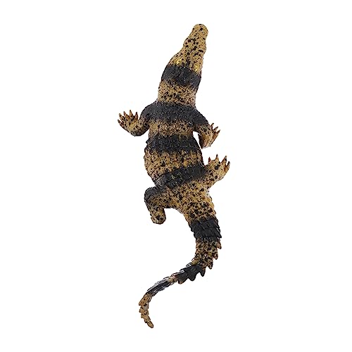 OFFIGAM Flexibles Krokodil Modellspielzeug für Frühe Bildung Realistische Tierfigur für Fördert Kreativität und Vorstellungskraft für Lernspiele Fotorequisite von OFFIGAM