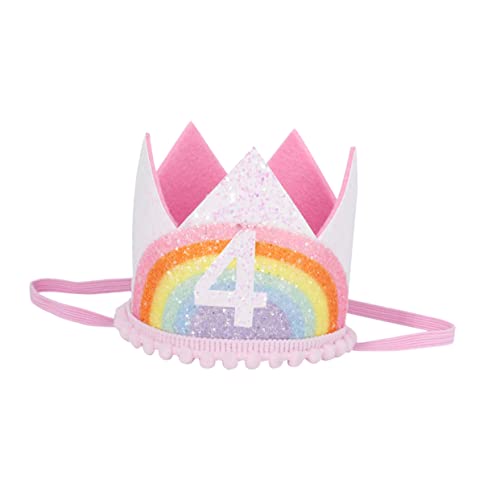 OFFIGAM Geburtstagskrone aus Hochwertigem Material Bunte Tiara für Kleinkinder für Geburtstagsfeiern und Babypartys Foto Requisite OFFIGAM Geburtstagskrone aus Hochwertigem Material Bunte Tiara für Kleinkinder für Geburtstagsfeiern und Babypartys Foto Requisite von OFFIGAM