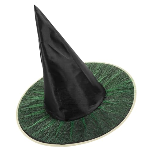 OFFIGAM Halloween Hexenhut aus Oxford Weicher Bequemer Kostüm Hut für Halloween Feiern Vielseitig Einsetzbar als Fotorequisite oder Partyaccessoire Grüne Farbe OFFIGAM Halloween Hexenhut aus Oxford Weicher Bequemer Kostüm Hut für Halloween Feiern Vielseitig Einsetzbar als Fotorequisite oder Partyaccessoire Grüne Farbe von OFFIGAM