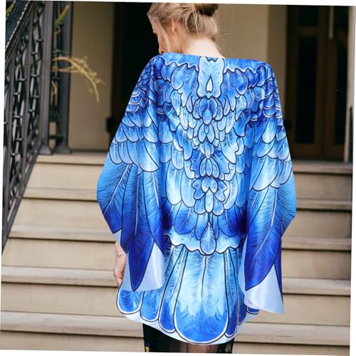OFFIGAM Halloween Kostüm Erwachsenenschal mit Adlerflügeln Leichter Vogel Flügel Umhang Thematisches Party Cosplay Auffälliger Umhang für Halloween Karneval und Kostüm Events OFFIGAM Halloween Kostüm Erwachsenenschal mit Adlerflügeln Leichter Vogel Flügel Umhang Thematisches Party Cosplay Auffälliger Umhang für Halloween Karneval und Kostüm Events von OFFIGAM