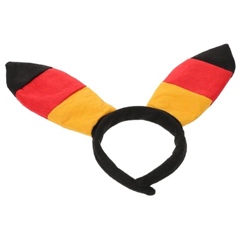 OFFIGAM Hasenohren Haarreif für Cosplay und Halloween Dreifarbiger Bunny Ohrenschmuck für Partys Leicht und Bequem Perfektes Accessoire für Unvergessliche Fotos mit Familie und Freunden von OFFIGAM