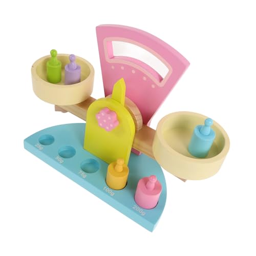 OFFIGAM Holz Balance Lernspielzeug für Mathematisches Zählspielzeug zur Kognitiven Interaktive Spielzeugwaage aus Holz für Vorschulkinder und Grundschüler von OFFIGAM