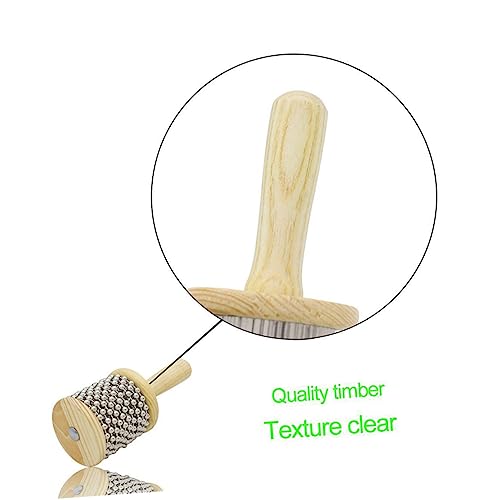 OFFIGAM Holz Cabasa Percussion Instrument Lehrmittel für Vorschulkinder Leicht Einfach zu Bedienen Erzeugt Rhythmische Klänge für Musiktherapie und Musikalische OFFIGAM Holz Cabasa Percussion Instrument Lehrmittel für Vorschulkinder Leicht Einfach zu Bedienen Erzeugt Rhythmische Klänge für Musiktherapie und Musikalische von OFFIGAM