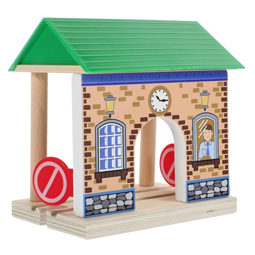 OFFIGAM Holzspielzeug Bahnhofszubehör für Requisitenstation für Kreative Modelleisenbahnszenen Einfach Aufzubauen Langlebig und Sicher Fördert die Fantasie und Spielvergnügen OFFIGAM Holzspielzeug Bahnhofszubehör für Requisitenstation für Kreative Modelleisenbahnszenen Einfach Aufzubauen Langlebig und Sicher Fördert die Fantasie und Spielvergnügen von OFFIGAM