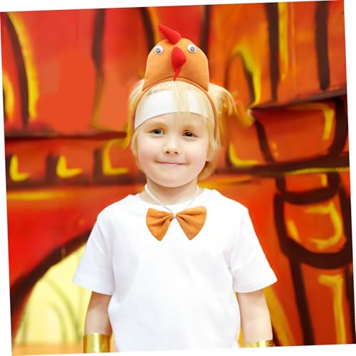 OFFIGAM Huhn Kostüm Set mit Stirnband Fliege und Niedliches Tierkostüm Zubehör für Ostern Fasching und Mottoparty Farblich Abgestimmt Geeignet für Jungen und Mädchen OFFIGAM Huhn Kostüm Set mit Stirnband Fliege und Niedliches Tierkostüm Zubehör für Ostern Fasching und Mottoparty Farblich Abgestimmt Geeignet für Jungen und Mädchen von OFFIGAM