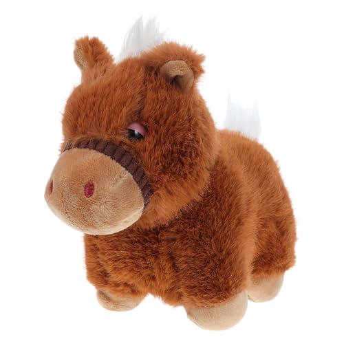 OFFIGAM Jahr des Pferdes Mascot Weiche Plüschfigur für Erwachsene Dekoration für Chinesische Neujahr und Geburtstagsgeschenke OFFIGAM Jahr des Pferdes Mascot Weiche Plüschfigur für Erwachsene Dekoration für Chinesische Neujahr und Geburtstagsgeschenke von OFFIGAM