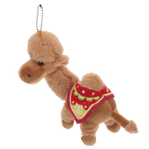 OFFIGAM Kamelanhänger Tierfiguren Exotisches Begleittier Kamel Kuscheltiere Kameltee Langbeiniges Kuscheltier Lebende Natur Kuscheltiere Kuscheltier Kamel Kamele Pp Baumwolle von OFFIGAM