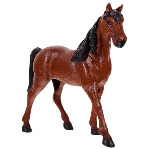 OFFIGAM Kleine Pferdefigur aus Kunststoff Dekoratives Simulationspferd für Zuhause Elegantes Pferdemodell Multifunktionales und Lehrmittel Leicht und Platzsparend OFFIGAM Kleine Pferdefigur aus Kunststoff Dekoratives Simulationspferd für Zuhause Elegantes Pferdemodell Multifunktionales und Lehrmittel Leicht und Platzsparend von OFFIGAM
