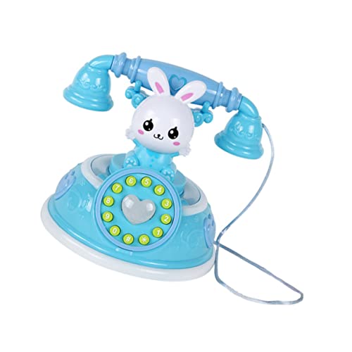 OFFIGAM Kleines Interaktives Telefonspielzeug für Fördert und Kommunikation Sicheres Retro Design Eltern Junge Mädchen Interaktion OFFIGAM Kleines Interaktives Telefonspielzeug für Fördert und Kommunikation Sicheres Retro Design Eltern Junge Mädchen Interaktion von OFFIGAM