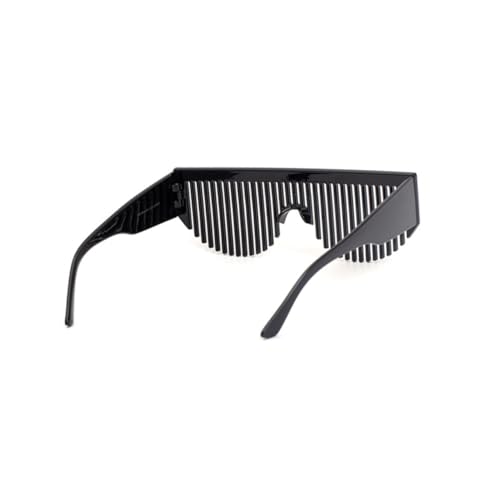 OFFIGAM Kreative Party Brille mit Kamm Design Lustige Sonnenbrille für Partys Cosplay und Outdoor Aktivitäten Schwarz OFFIGAM Kreative Party Brille mit Kamm Design Lustige Sonnenbrille für Partys Cosplay und Outdoor Aktivitäten Schwarz von OFFIGAM