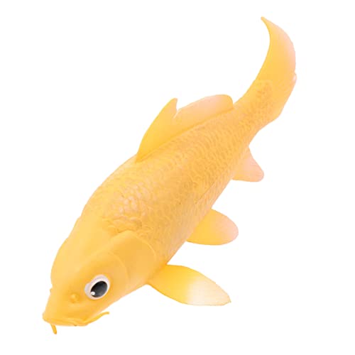OFFIGAM Kreative Plastik Fisch Dekoration Tischornament Fischform für Büro und Zuhause Langlebiges Kunststoffmodell Tragbar und Vielseitig als oder Raumdeko Geeignet Realistische von OFFIGAM