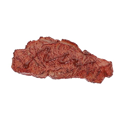 OFFIGAM Künstliches Steak Modell aus Lebensnahes Fake Food für Fotografie und Dekoration für Grill und Küchenanzeigen OFFIGAM Künstliches Steak Modell aus Lebensnahes Fake Food für Fotografie und Dekoration für Grill und Küchenanzeigen von OFFIGAM
