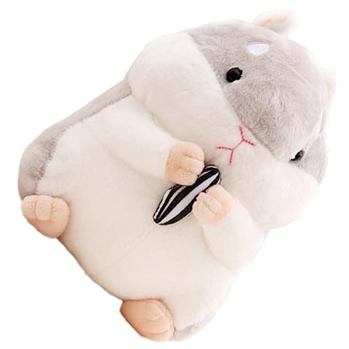 OFFIGAM Kuscheltier Hamster Plüschspielzeug Graue Hamsterpuppe für Geburtstagsgeschenk und Jungen OFFIGAM Kuscheltier Hamster Plüschspielzeug Graue Hamsterpuppe für Geburtstagsgeschenk und Jungen von OFFIGAM