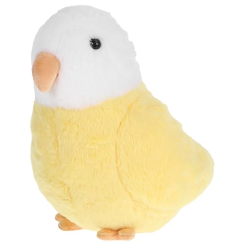 OFFIGAM Kuscheltiere Papagei Plüschtier Realistisches und Weiches für Erwachsene Geburtstagsgeschenk Gemütlicher Begleiter für Schlafzimmer und Wohnzimmer von OFFIGAM