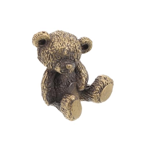 OFFIGAM Messingbären -Ornamente Tierische Verzierungen Bärenverzierung Schreibtischschmuck Tee-Haustier-Statue Tee Haustier Bärenfiguren Bär Figur Tiere Aus Messing Bärendekor Golden OFFIGAM Messingbären -Ornamente Tierische Verzierungen Bärenverzierung Schreibtischschmuck Tee-Haustier-Statue Tee Haustier Bärenfiguren Bär Figur Tiere Aus Messing Bärendekor Golden von OFFIGAM