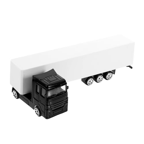 OFFIGAM Mini Container Truck Modellspielzeug aus Hochsimuliertes Lastwagen für Sandboxen und Puppenhäuser Attraktives für Jungen von OFFIGAM