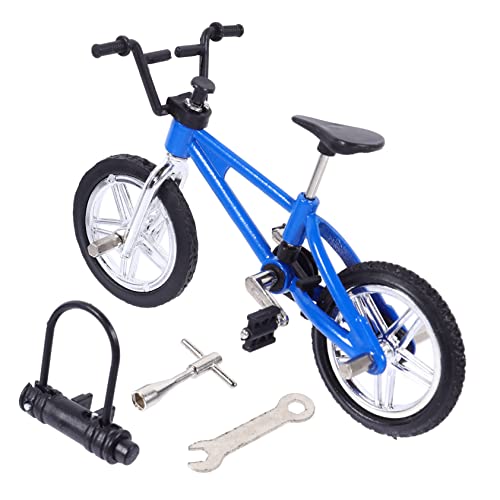 OFFIGAM Mini Finger Bike Modell aus Legiertem Geräuschloses Desktop für Finger Fahrradfahrer Strapazierfähiges Sammlerstück und Entspannendes Fingerspielzeug für Büro und Zuhause von OFFIGAM