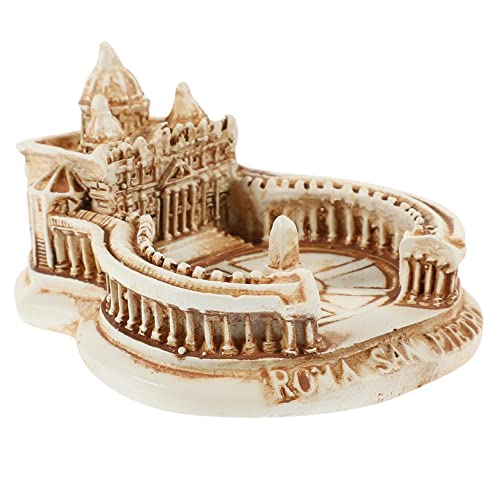 OFFIGAM Mini Roma San Pietro Modellbau aus Harz Dekorative Skulptur für Zuhause Langlebig für Wohnzimmer Schlafzimmer OFFIGAM Mini Roma San Pietro Modellbau aus Harz Dekorative Skulptur für Zuhause Langlebig für Wohnzimmer Schlafzimmer von OFFIGAM