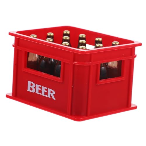 OFFIGAM Miniatur Bierkiste Deko für Puppenhaus Realistische Mini Rot für DIY Mini Häuser und Landschaftsdesign Hochwertige Verarbeitung und Vielseitig Einsetzbar OFFIGAM Miniatur Bierkiste Deko für Puppenhaus Realistische Mini Rot für DIY Mini Häuser und Landschaftsdesign Hochwertige Verarbeitung und Vielseitig Einsetzbar von OFFIGAM