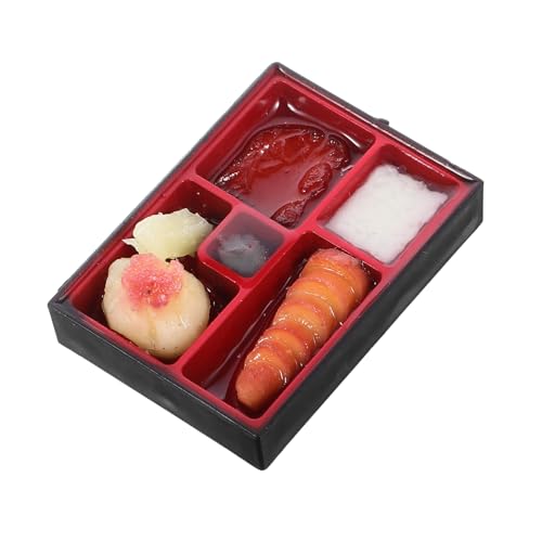 OFFIGAM Miniatur Essen Und Spielzeughaus Mini Kleines Winzige Häuser Mini Essen Kleine Häuser Kleines Mini Küchenbedarf Mini Dekoration Kunststoff von OFFIGAM