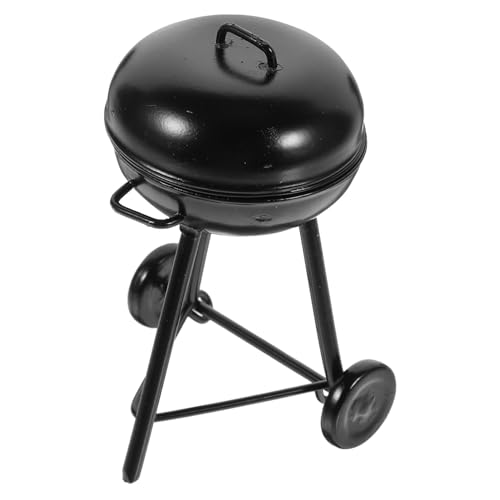OFFIGAM Puppenhausgrill Miniatur-grillständer Für Draußen Eisenhandwerk Für Kinder Miniatur-hausdekoration von OFFIGAM