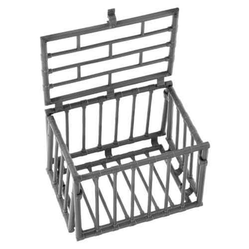 OFFIGAM Miniatur Käfig Modell Deko Kleines Käfig Ornament für Kleintiere Realistisches Design für Heimdekoration und Mini Landschaften für Sammler und Kreative Spielideen von OFFIGAM