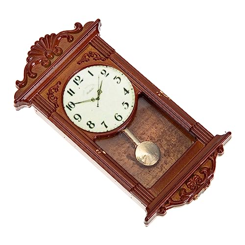 OFFIGAM Miniatur-Vintage-römische Uhr Miniaturspielzeug Puppenhauszubehör Puppenstubenmöbel Mini-Uhren Uhr Puppenmöbel Puppenhausmöbel Miniatur Puppenhaus Brown Metall OFFIGAM Miniatur-Vintage-römische Uhr Miniaturspielzeug Puppenhauszubehör Puppenstubenmöbel Mini-Uhren Uhr Puppenmöbel Puppenhausmöbel Miniatur Puppenhaus Brown Metall von OFFIGAM