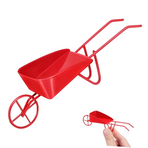 OFFIGAM Miniaturisierte Vintage Schubkarre aus Metall für Puppenhäuser Robuste Mini Wagen mit Elegantem Design für Dekoration und Kreative Spielideen OFFIGAM Miniaturisierte Vintage Schubkarre aus Metall für Puppenhäuser Robuste Mini Wagen mit Elegantem Design für Dekoration und Kreative Spielideen von OFFIGAM