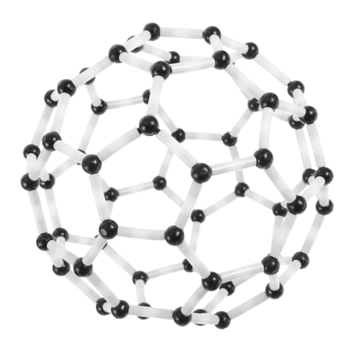 OFFIGAM Molekülmodell Bausatz für Chemieunterricht DIY Kunststoffmodell für Schüler zur Veranschaulichung der Kohlenstoffstruktur Fördert Verständnis für Chemische Eigenschaften von OFFIGAM