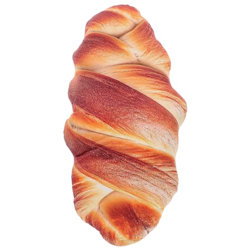 OFFIGAM Neuartiges Brotkissen Aus Plüsch Realistische Simulation Von Brotform Gefülltes Kissen in Lebensmittelform Weiches Stofftier Für Büro Und Heimdekoration OFFIGAM Neuartiges Brotkissen Aus Plüsch Realistische Simulation Von Brotform Gefülltes Kissen in Lebensmittelform Weiches Stofftier Für Büro Und Heimdekoration von OFFIGAM