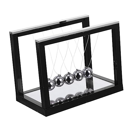 OFFIGAM Newton Pendelspielzeug mit Spiegel Kreatives Balance für Schreibtischdekoration und Stressabbau für Büro und Zuhause Wissenschaftliches für Entspannte OFFIGAM Newton Pendelspielzeug mit Spiegel Kreatives Balance für Schreibtischdekoration und Stressabbau für Büro und Zuhause Wissenschaftliches für Entspannte von OFFIGAM