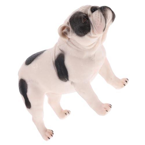 OFFIGAM PVC Hund Modell Figurine Realistisches Bulldogge Ornament für Schreibtisch Dekoration für Hunde Hochwertiges Design Simulationsspielzeug OFFIGAM PVC Hund Modell Figurine Realistisches Bulldogge Ornament für Schreibtisch Dekoration für Hunde Hochwertiges Design Simulationsspielzeug von OFFIGAM