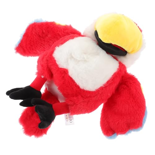 OFFIGAM Papagei Handpuppe Interaktives Plüschtier für Geschichtenerzähler Geeignet für Erwachsene Fördert Frühe Bildung Hand Augen Koordination und Kreativität OFFIGAM Papagei Handpuppe Interaktives Plüschtier für Geschichtenerzähler Geeignet für Erwachsene Fördert Frühe Bildung Hand Augen Koordination und Kreativität von OFFIGAM