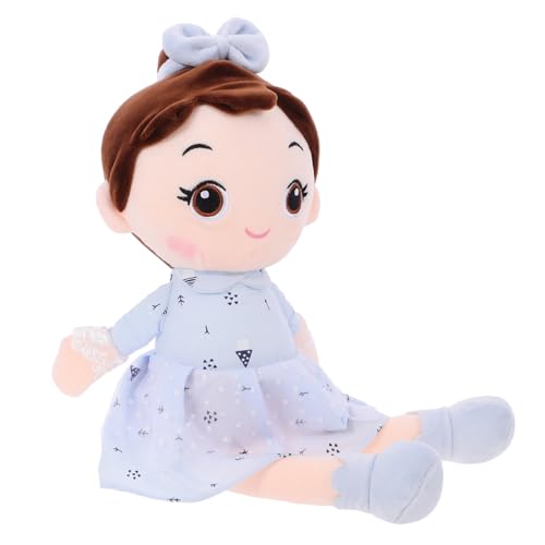 OFFIGAM Plüschpuppe für Süße Stoffpuppe mit Blumenkleid für Jährige Schlafpartner und Dekoration für Zuhause von OFFIGAM