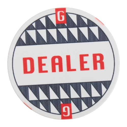 OFFIGAM Ceramic Poker Dealer Button Für Poker-Spiele Hochwertige Langlebige Keramik Für Turniere Und Partys Ergänzung Für Ihre Spielesammlung OFFIGAM Ceramic Poker Dealer Button Für Poker-Spiele Hochwertige Langlebige Keramik Für Turniere Und Partys Ergänzung Für Ihre Spielesammlung von OFFIGAM