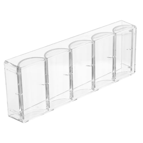 OFFIGAM Tragbare Pokerchip Kasten aus Acryl Transparent Multifunktionale Chipablage für Poker Aufbewahrung für Chips und Kleine Gegenstände OFFIGAM Tragbare Pokerchip Kasten aus Acryl Transparent Multifunktionale Chipablage für Poker Aufbewahrung für Chips und Kleine Gegenstände von OFFIGAM